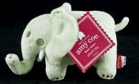 Amy Coe MOD (Peanut) Baby Green Elephant Plush Baby Lovey